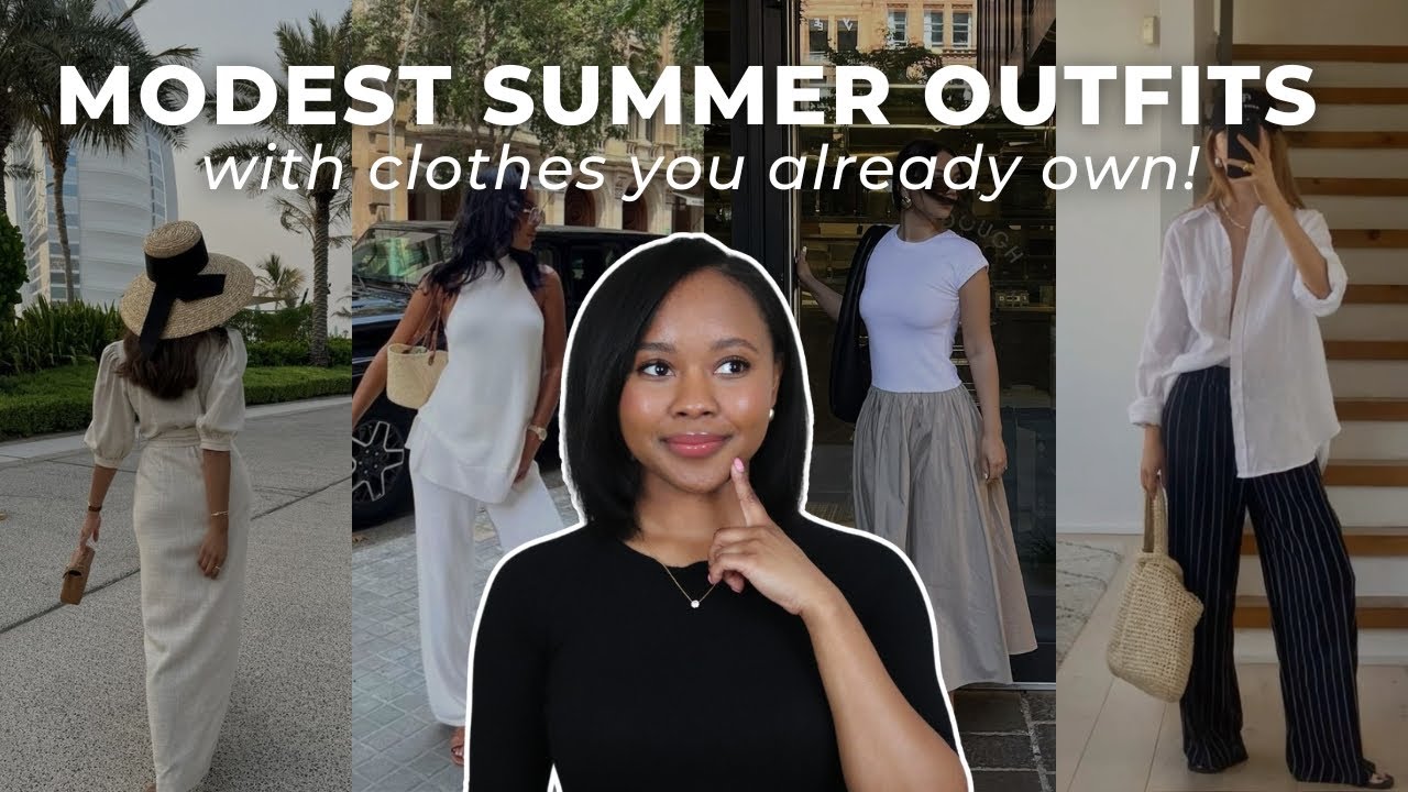 5 Modest Summer Outfits You Can Recreate!
