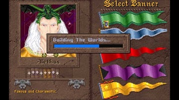 Master of Magic (MS-DOS) Intro und Gameplay