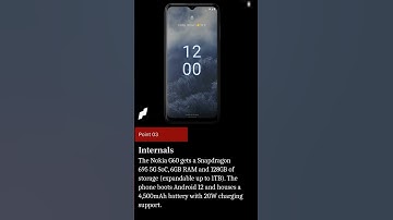 🔥 Nokia G60 5G smartphone release date and specs inside Nokia new upcoming smartphone