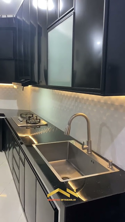 Spesialis kitchen set aluminium modern malang