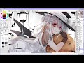 女の子描いてみた【イラストメイキング】