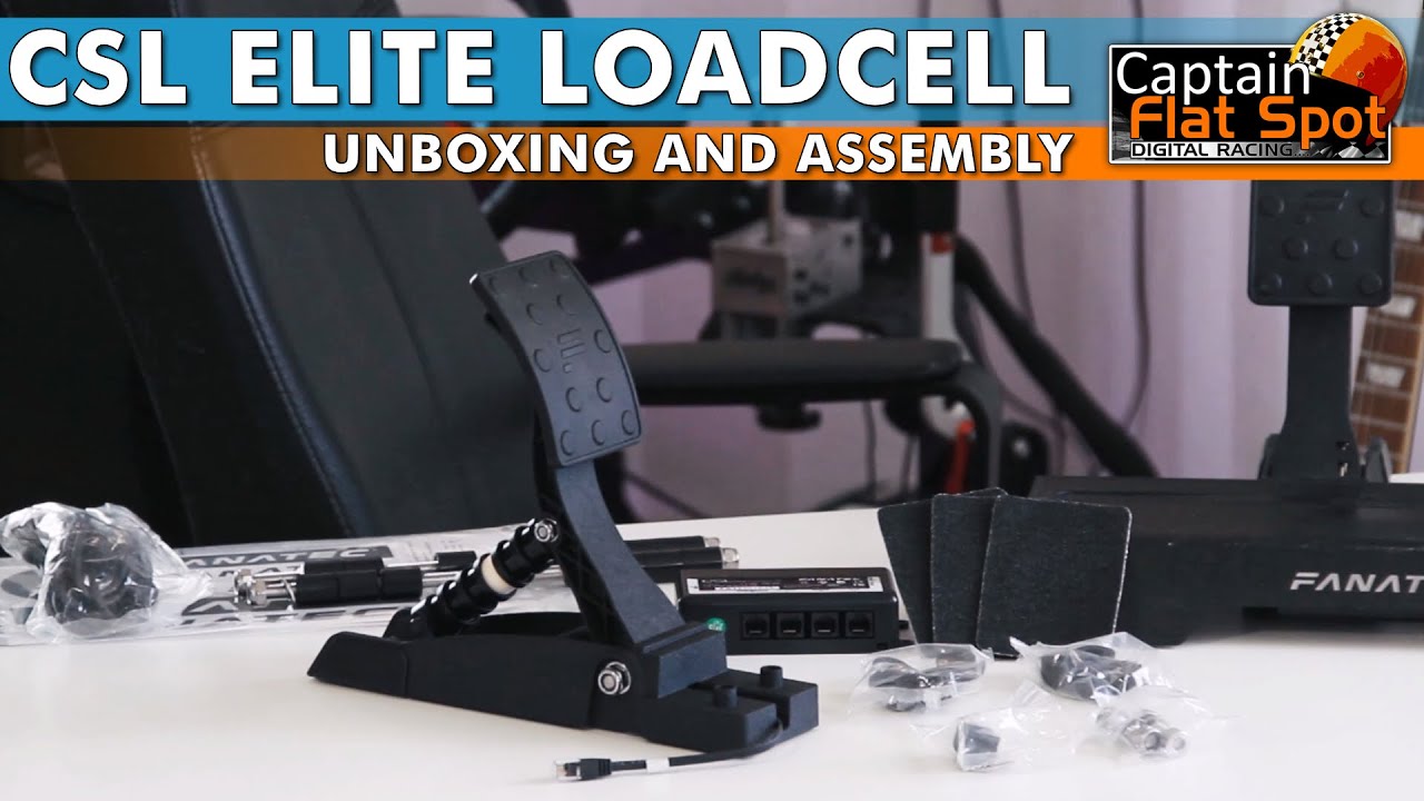 Fanatec CSL Elite Loadcell Upgrade - Unboxing & Assembly - YouTube