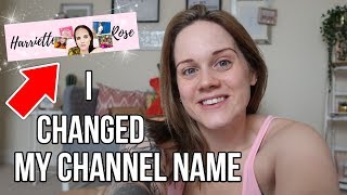 I CHANGED MY CHANNEL NAME! WHY? & GIVEAWAY! 🌈