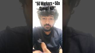 50 Workers = 50x Speed? ❌ Worker Threads Limit + Memory #nodejs #javascript #backend