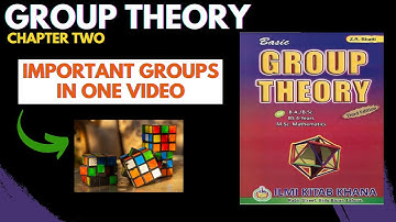 GROUP THEORY  | CHAPTER 2 |  ALL IMPORTANT GROUPS IN ONE VIDEO