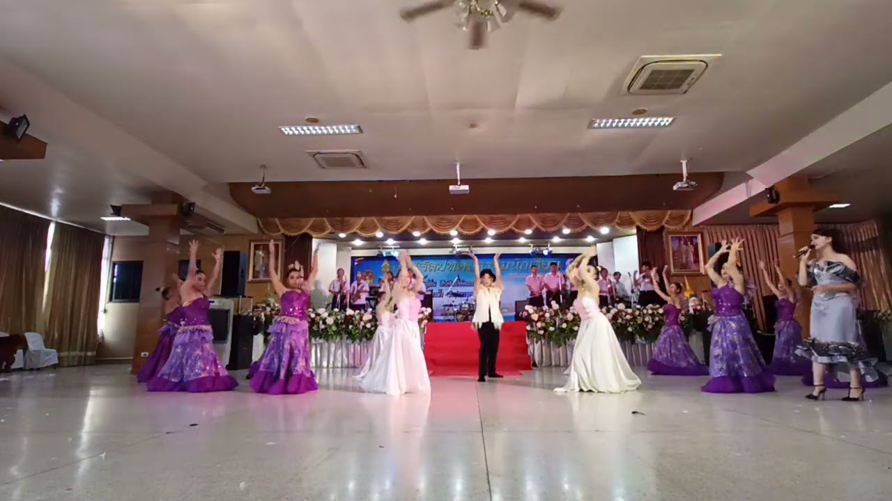 วงดนตรีลูกทุ่งโรงเรียนพะเยาพิทยาคม งานศิลปหัตถกรรมครั้งที่ 71 ระดับเขต จังหวัดพะเยา