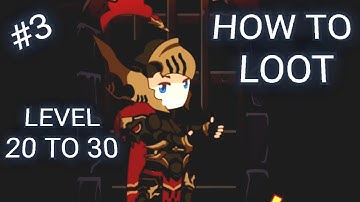 How to loot || level 20 to 30 || part three || smart game || pin pull & hero rescue