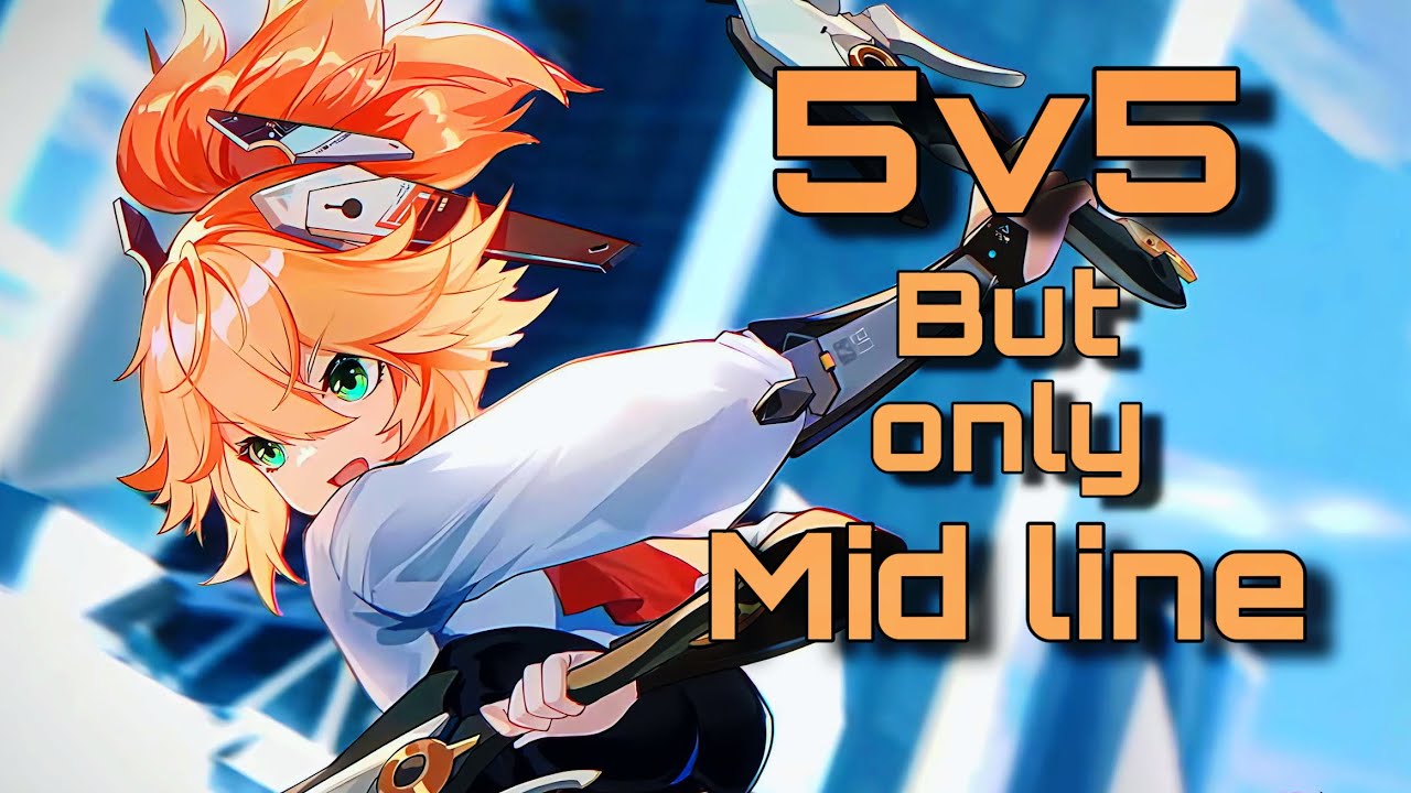 5v5 Гэхдээ зөвхөн дунд эгнээгээр явна хх 🌸