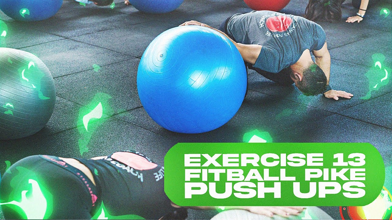 Fitball pike push ups / Fitball / Swiss ball / Pilates lopta YouTube
