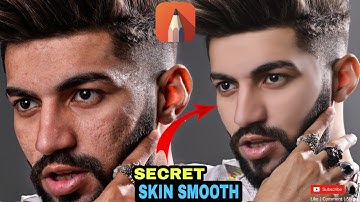 SECRET_SKIN SMOOTH_ Autodesk Face smooth Tutorial Video Sipak Editz