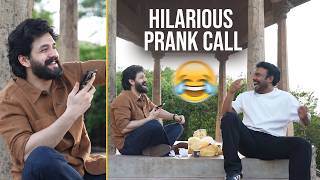 Akkineni Akhil Prank Call To a Stranger | Hilarious Fun 😂 | #Lenin screenshot 2