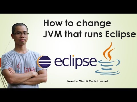 How to Change Java Virtual Machine That Runs Eclipse IDE