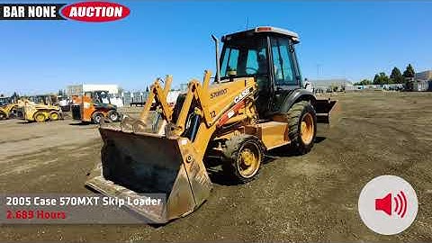 2005 Case 570MXT Skip Loader