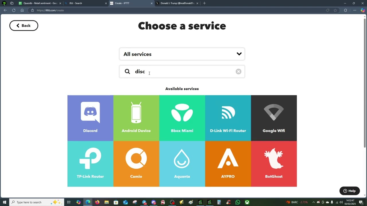 How to automate Twitter accounts to receive Discord notifications
