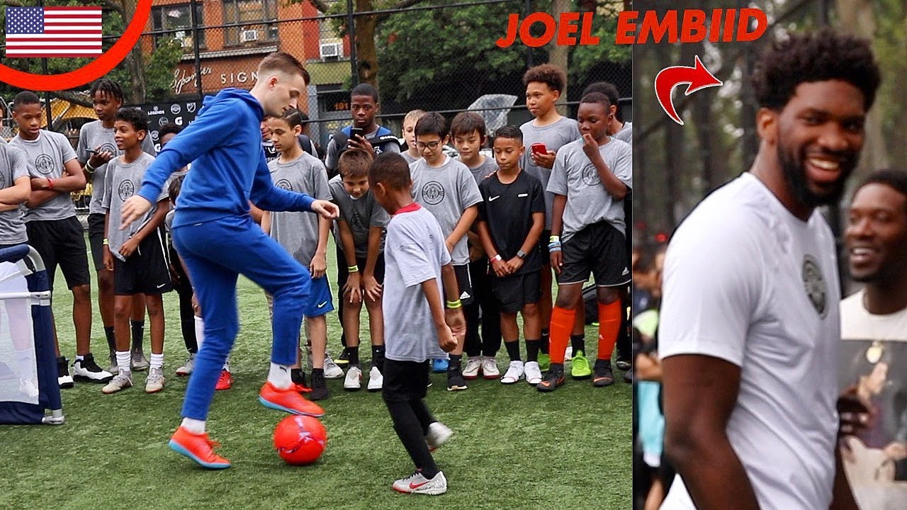 CAN I NUTMEG A WHOLE SOCCER TEAM in NEW YORK !? (CRAZY REACTIONS) YouTube