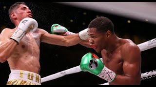 Boxing KO, Devin Haney versus Antonio Moran