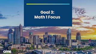 Information CMS Family Academy - Cracking the Code: Helping your Middle Schooler Thrive in ELA & Math 1 Update