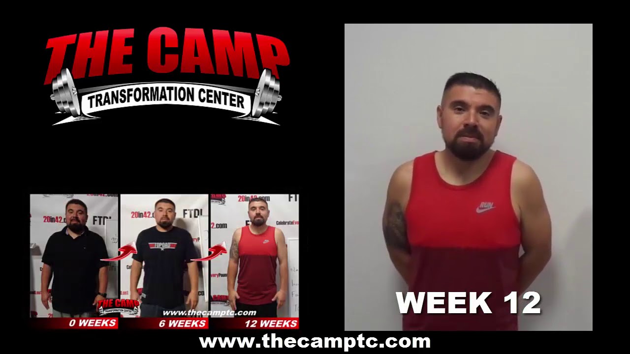 Gilbert AZ Weight Loss Fitness 12 Week Challenge Results Julio