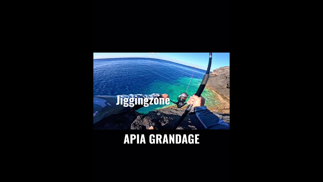 Μαγιατικα vs | APIA GRANDAGE 93hh js #shorejigging #apia #jigging #mancing #ψάρεμα #ψαρεμα #saltiga