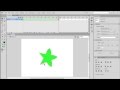 Create a Shape Tween in Flash