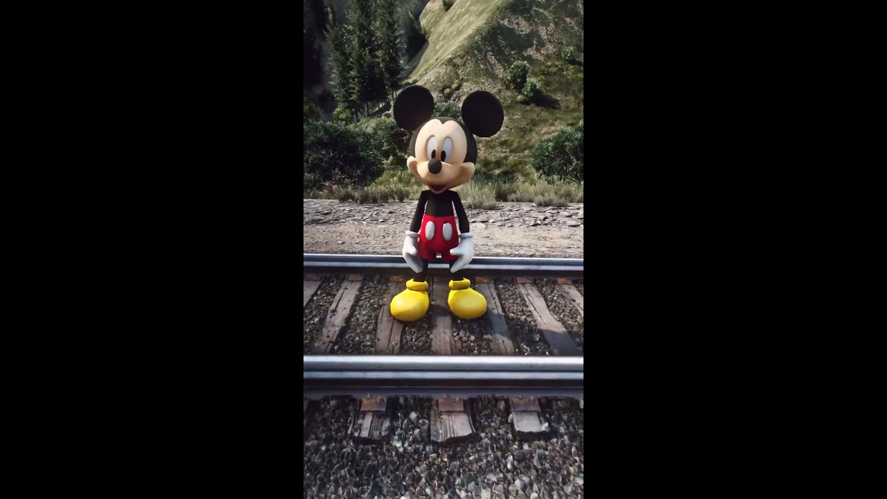 Mickey Mouse Meets Thomas The Train Engine Shorts