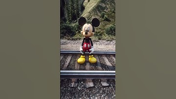 Thumbnail of Mickey Mouse meets Thomas The Train Engine #shorts