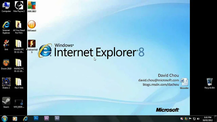 How To Get Internet Explorer 8 On Windows 7