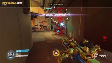 Jumprat - Play of the Game - Quad Kill - Junkrat -  Overwatch - Junkertown - Ultimate