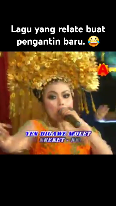 Kelingan mbiyen pas dadi manten anyar. #kreketkreket #dewipermatasari