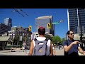 ROBSON Street - Walking in Vancouver BC Canada - Shopping Road in Downtown 2018