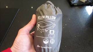 decathlon helium pillow
