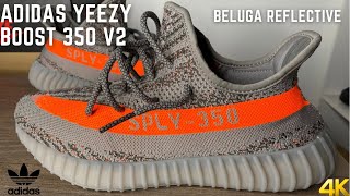 Adidas Yeezy 350 V2 Beluga Reflective On Feet Review