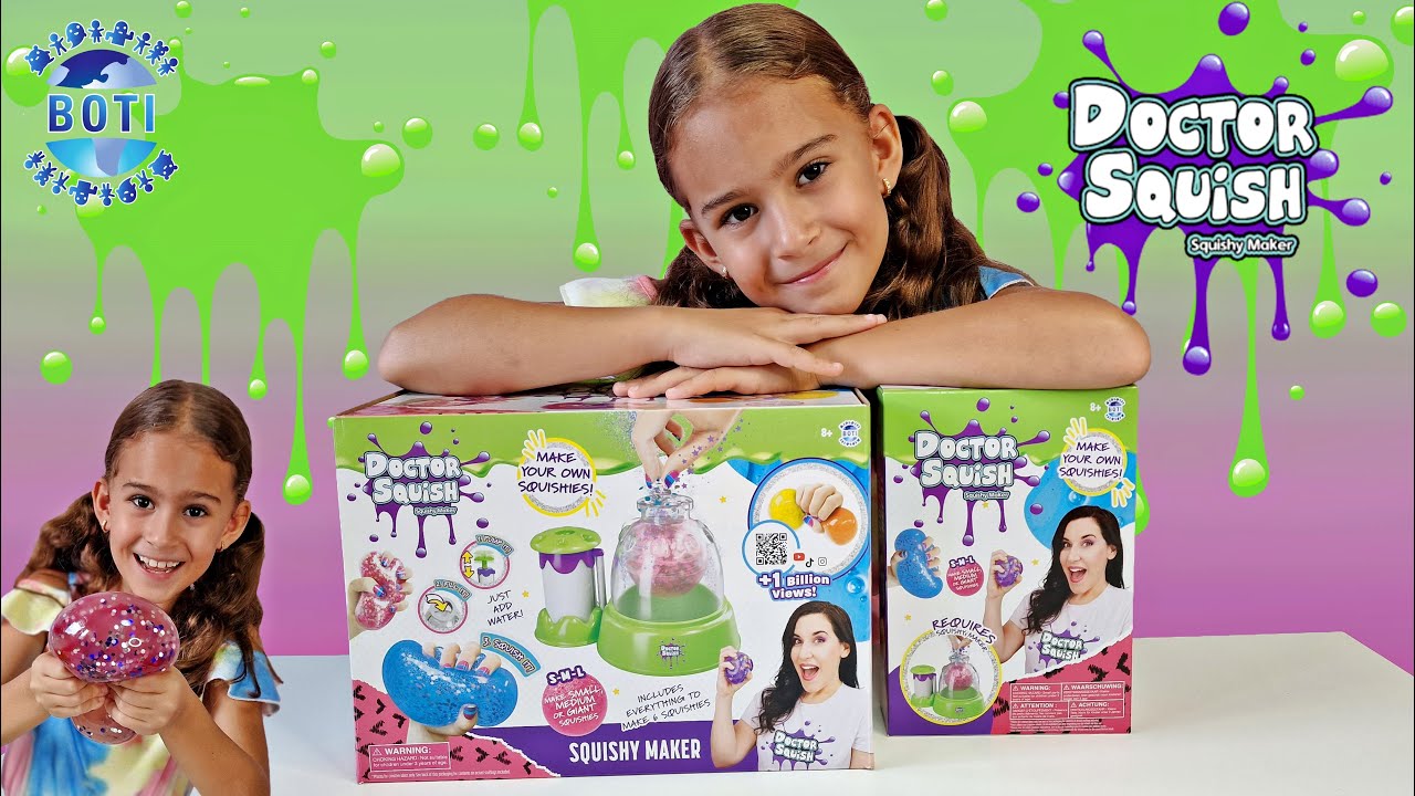 Doctor Squish Squishy Maker DIY Magic Slime Set