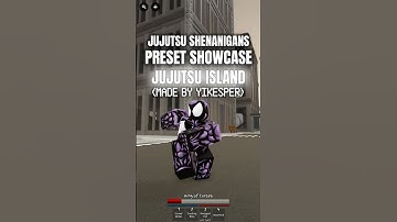 The only preset I use tbh #shorts #roblox #jjs #jujutsushenanigans #jjk