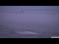 大雲海の大阪平野　霧に包まれる　２０２０年２月１５日