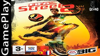 🎮FIFA Street 2 (Spain vs. France) - PS2 [Gameplay / Longplay]👾