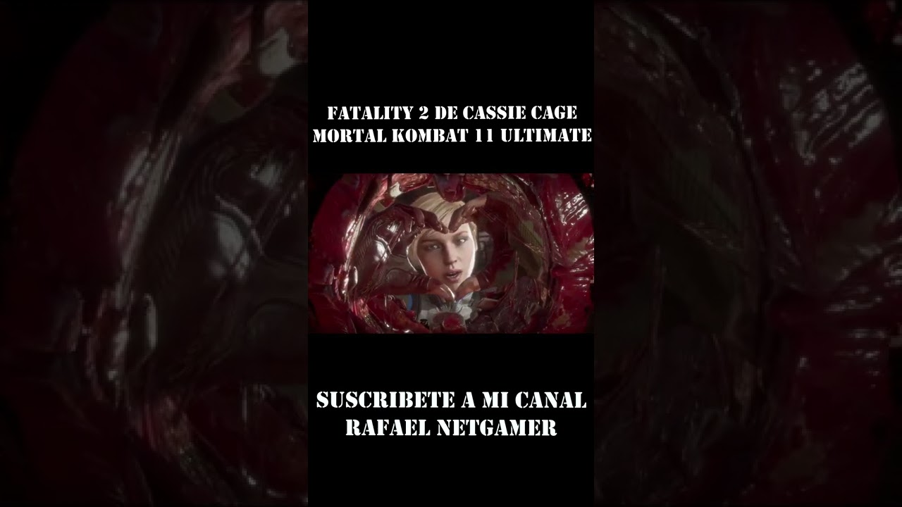 FATALITY 2 DE CASSIE CAGE | MORTAL KOMBAT 11 ULTIMATE