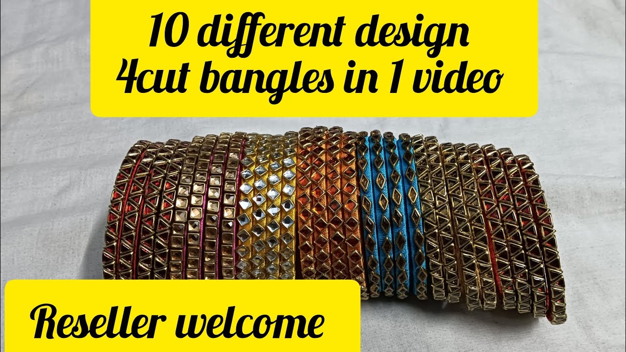Thread Bangles Making How to make silk thread bangles| thread bangles new design |10different ...