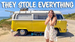 Someone broke into our Home on Wheels | VANLIFE NIGHTMARE