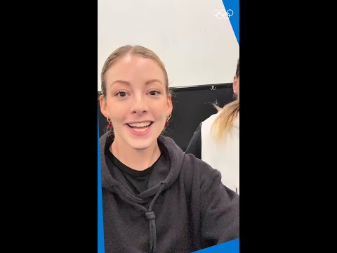 Making a film 🤝  Making a film with your sister ⛸️ 💕 #LetsMove #WorldMentalHealthDay