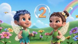 1, 2, 3 Bubble Pop! 🫧🧚‍♀️ | Toddler Counting Video screenshot 4
