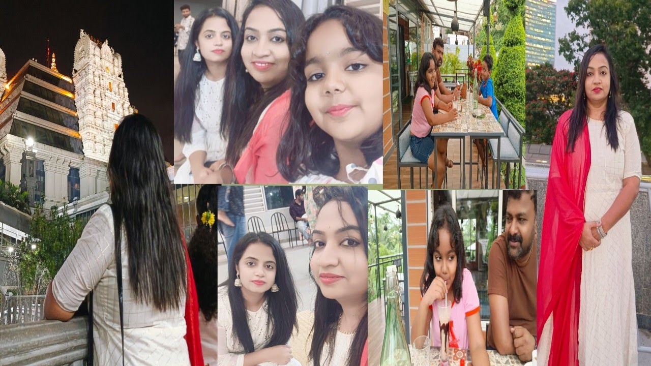 Family time | Iskcon Temple | Coffee date with Husband | Night View | Daily Vlogs | Kaviraj Achar 