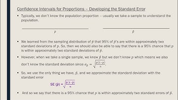 Ch.13 Confidence Intervals for Proportions