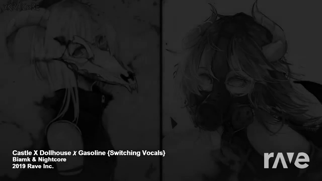 Castle x dollhouse x gasoline switching vocals YouTube