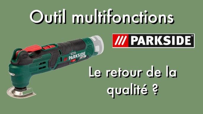 Outils Multifonction PARKSIDE PMFW 310 D2 : [ UNBOXING ] ET TEST COMPLET 