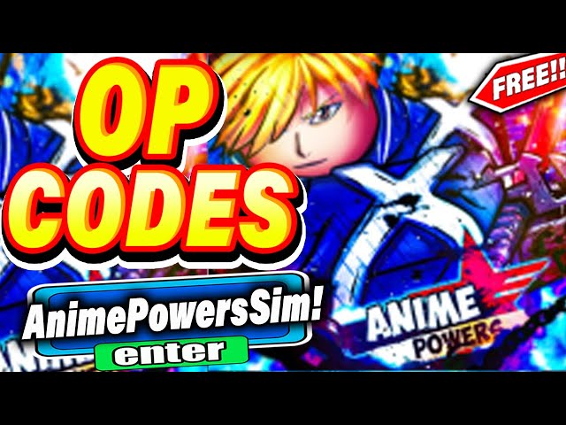 ALL NEW *SECRET* CODES in ANIME POWER SIMULATOR CODES! (Roblox