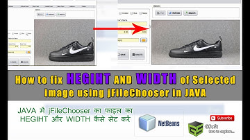 how to resize image icon to fit a jLabel, jPanel or jButton using java | netbeans tutorials #38