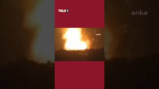 İsrail Savaş Uçakları Beyrutu Bombalıyor