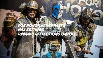 For Honor Extreme settings Dynamic Reflections ON/OFF (1440p)