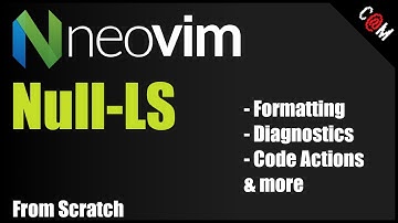 Neovim - Null-LS Formatting, Linting & more (Supports prettier, black, eslint, flake8 & more)